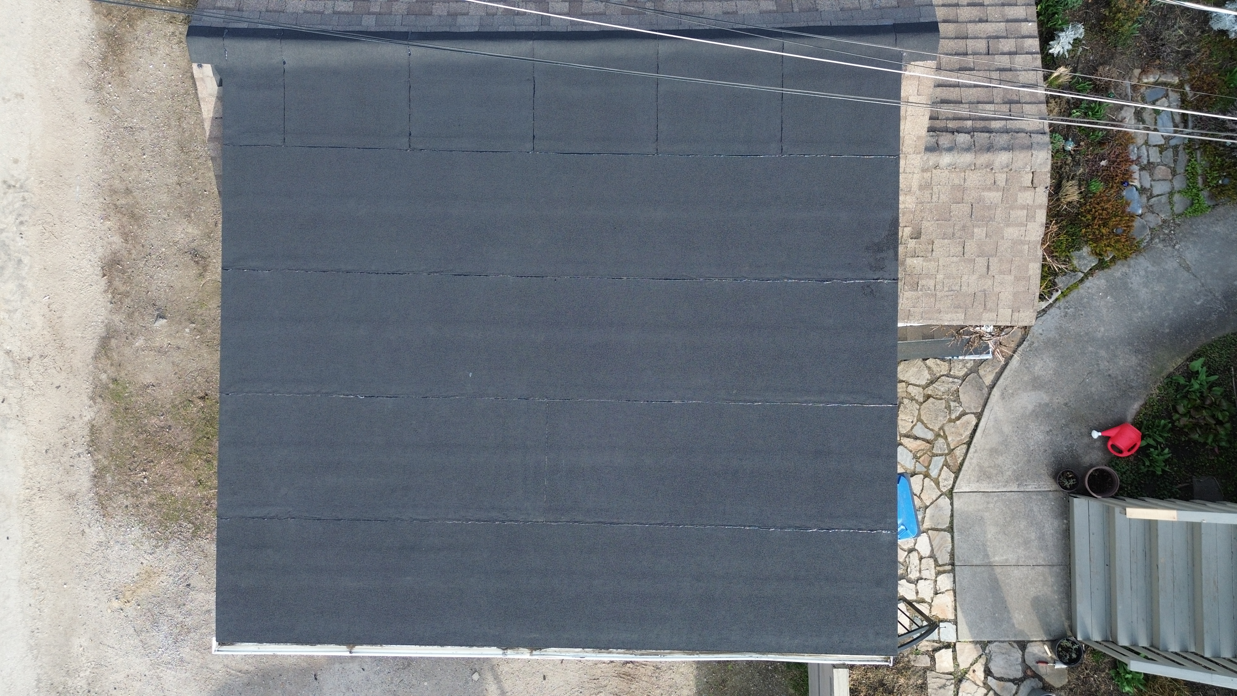Roof detail and sealing